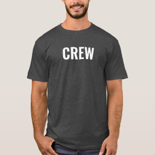 T-shirt Crew Ajouter Entreprise Logo Texte Ici Mens Modern