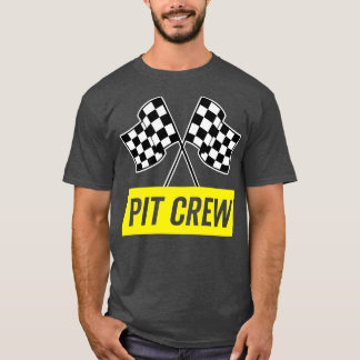 T-shirt Crew italique jaune pour costume de course