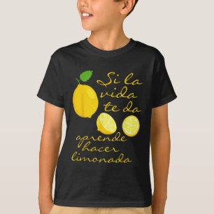 T-shirt Crew Lemonade Si La Vie Vous Donne Des Citrons Phr