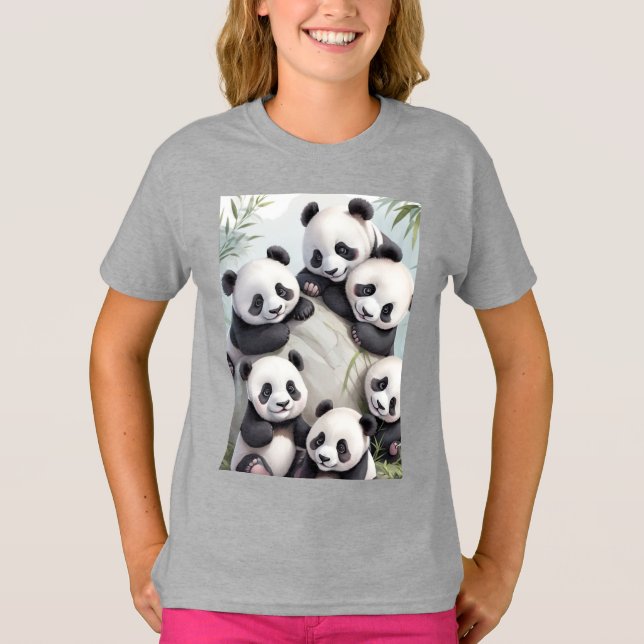 T-shirt Crew Panda (Devant)