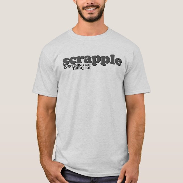 T-shirt Cri aigu de Scrapple (Devant)