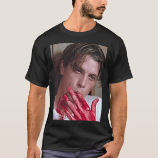 T-shirt Cri Billy Loomis Horror Film Sanguin