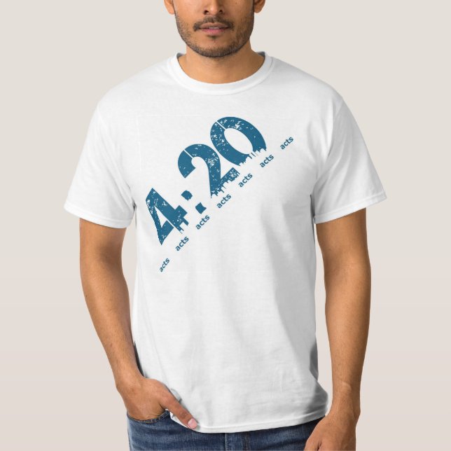 T-shirt Cri de 4h20 il (Devant)