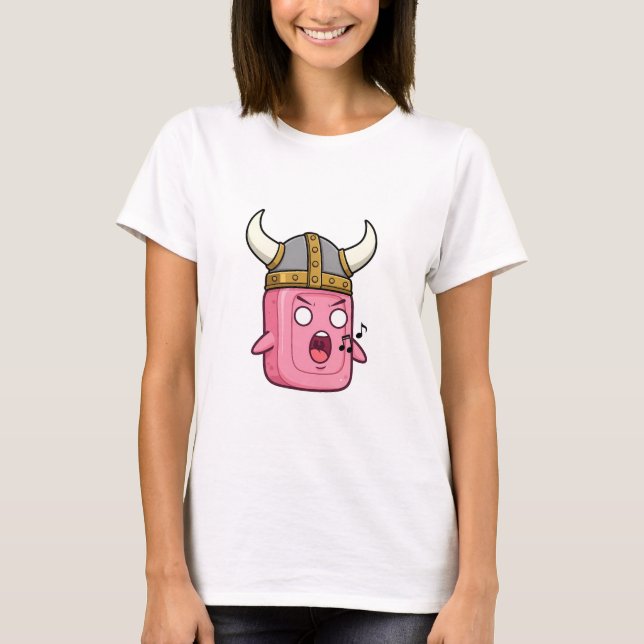 T-shirt Cri de gelée Viking (Devant)