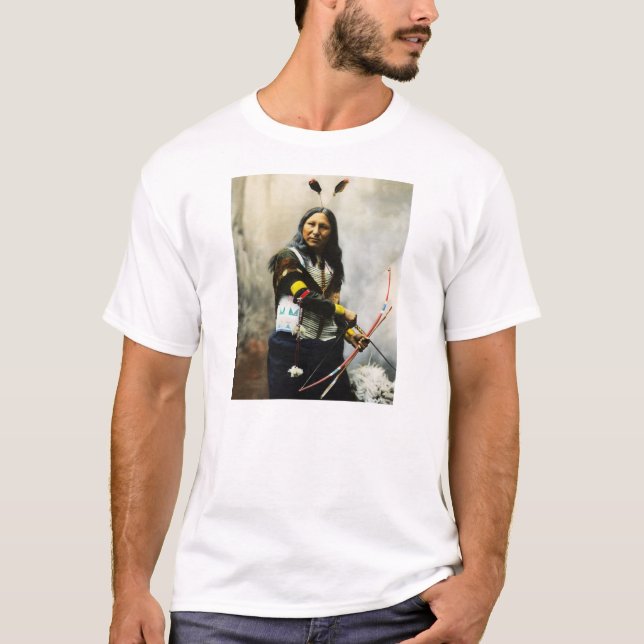T-shirt 'Cri indien At (Devant)