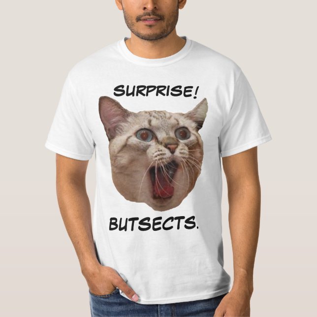T-shirt Cri perçant Butsects de chat (Devant)