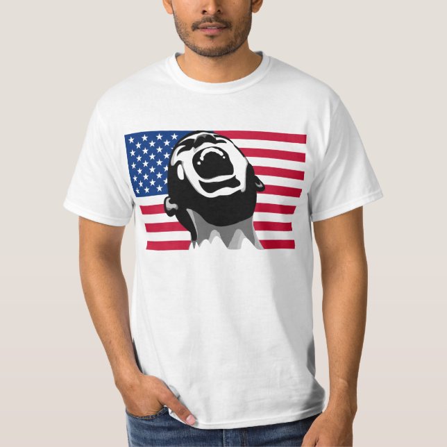 T-shirt Cri perçant Etats-Unis (Devant)