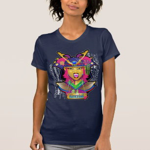 T-shirt Cri perçant samouraï de guerre de geisha