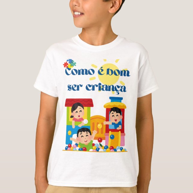 T-shirt Criança (Devant)