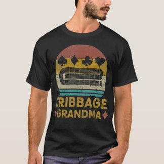 T-shirt Cribbage Grandma Cribbage Vintage Cribbage Board s