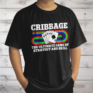 T-shirt Cribbage Le Jeu Ultime De Stratégie Et D'Habileté