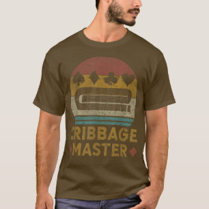 T-shirt Cribbage Master Cribbage Amateurs Vintage Cribbage