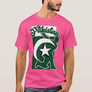 T-shirt Crickee pakistanais