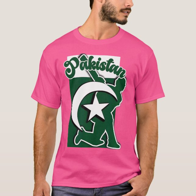 T-shirt Crickee pakistanais (Devant)