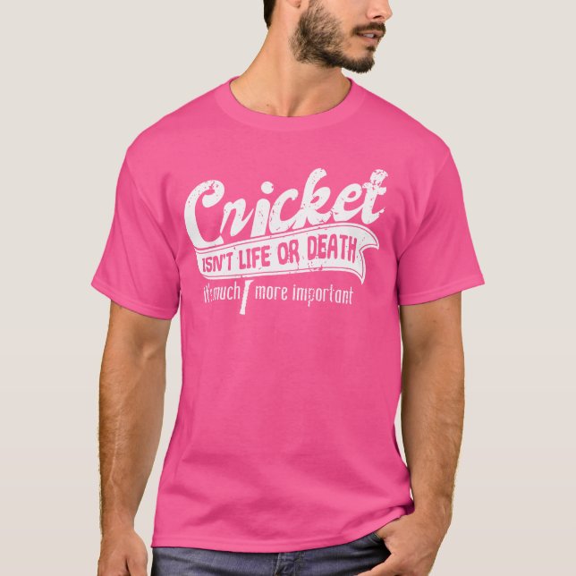 T-shirt Cricket (Devant)