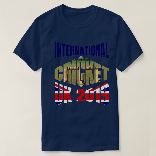 T-shirt Cricket 2019 (Design devant)