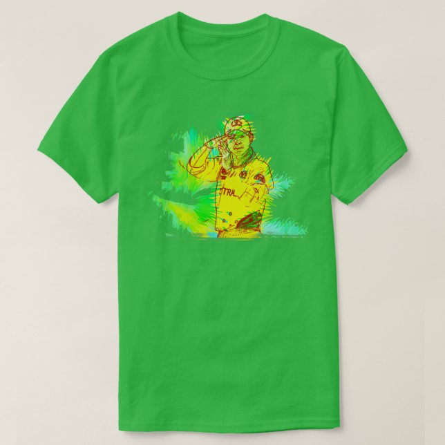 T-shirt Cricket Apportez-le Ponting Art j3 (Design devant)
