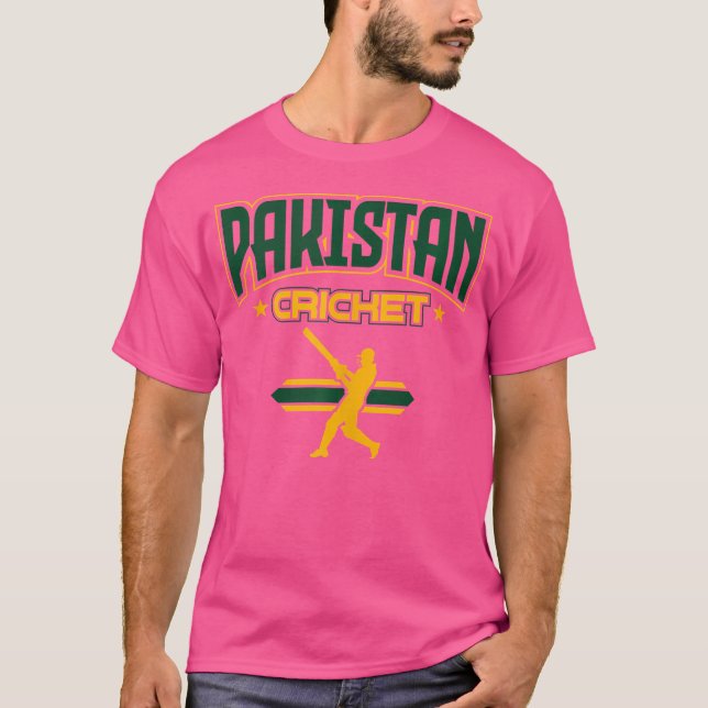 T-shirt Cricket au Pakistan (Devant)