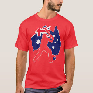 T-shirt Cricket Australie