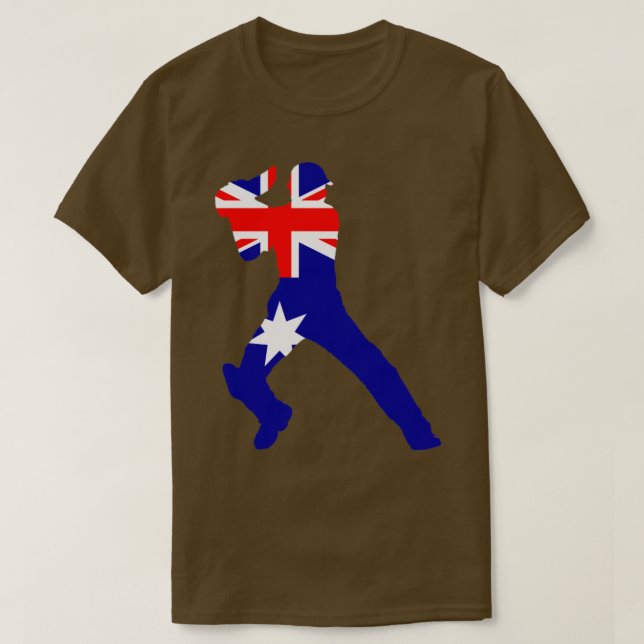 T-shirt Cricket australien (Design devant)