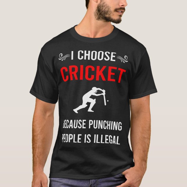 T-shirt Cricket de boxe (Devant)