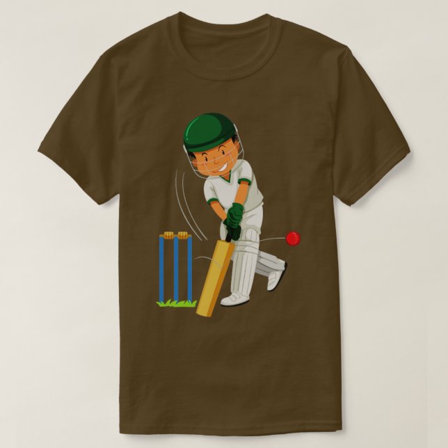 T-shirt cricket en nouvelle-zélande36 (Design devant)