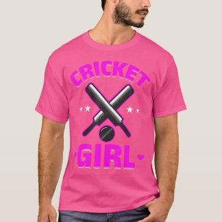 T-shirt Cricket fille de cricket