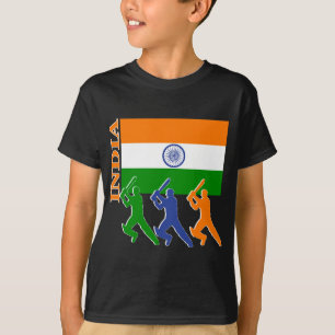 T-shirt Cricket Inde