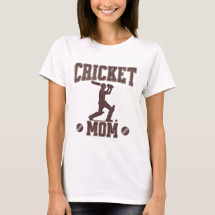 T-shirt Cricket Maman Sports Amateur Cricket Lover Mère