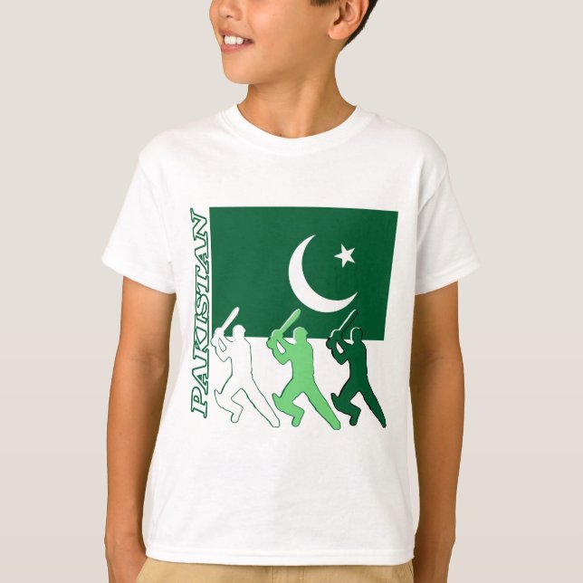 T-shirt Cricket Pakistan (Devant)