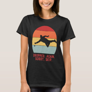 T-shirt cricket pour hommes femmes étudiants joueurs de cr