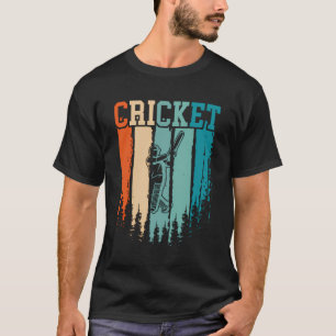 T-shirt Cricket rétro Vintage
