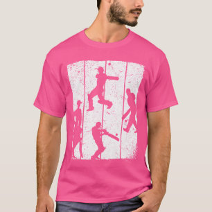 T-shirt Cricket Silhouette Cricket