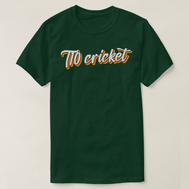 T-shirt Cricket T10 (Design devant)