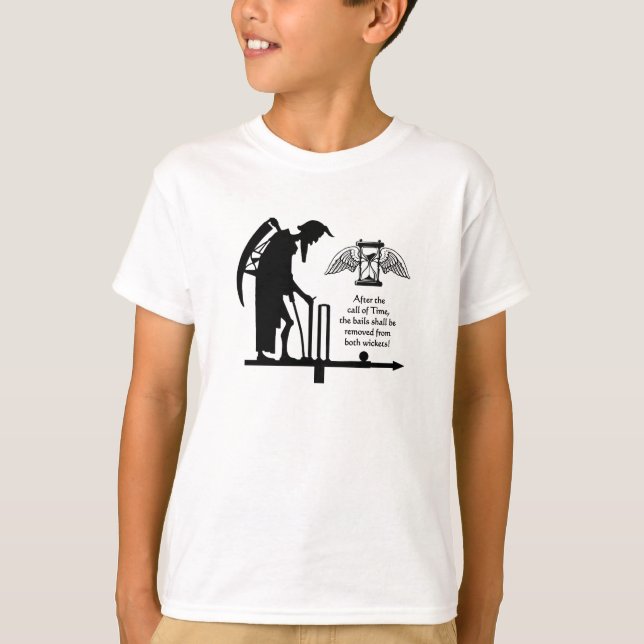 T-shirt Cricket, temps des anciens pères (Devant)
