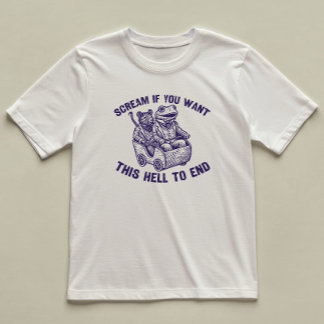 T-shirt Criez Si Vous Voulez Drôle Illustré Rat De Grenoui