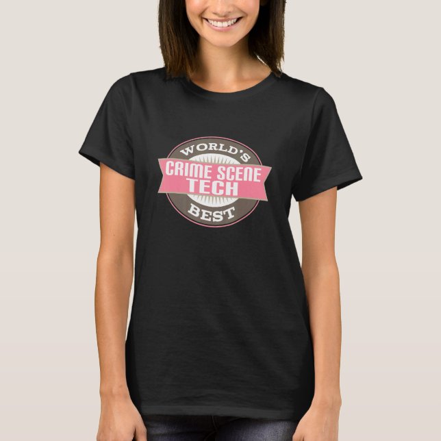 T-shirt Crime Scene Tech (Devant)