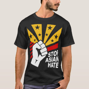 T-shirt Crimes soutien de la communauté asiatique Stop Asi