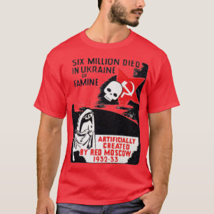 T-shirt Crimes soviétiques des années 1930 en Ukraine