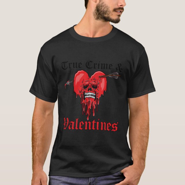 T-shirt Crimes Véritables Et Cassé Il (Devant)