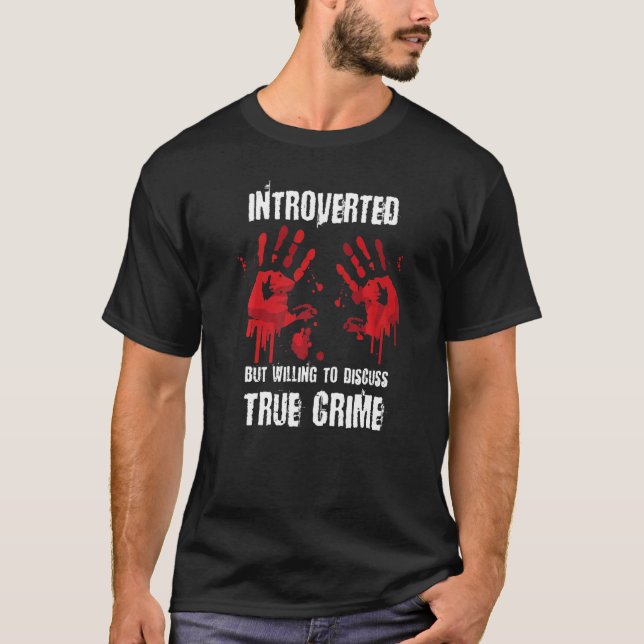 T-shirt Criminalité réelle (Devant)