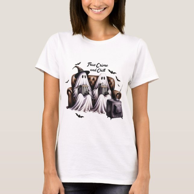 T-shirt Criminalité véritable et refroidissement (Devant)