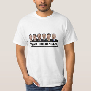 T-shirt Criminel de guerre américain