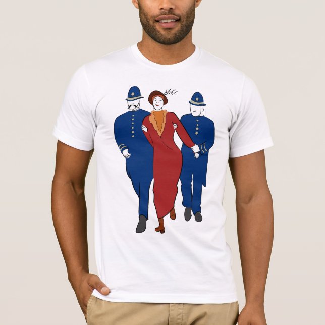T-shirt Criminel féministe (Devant)