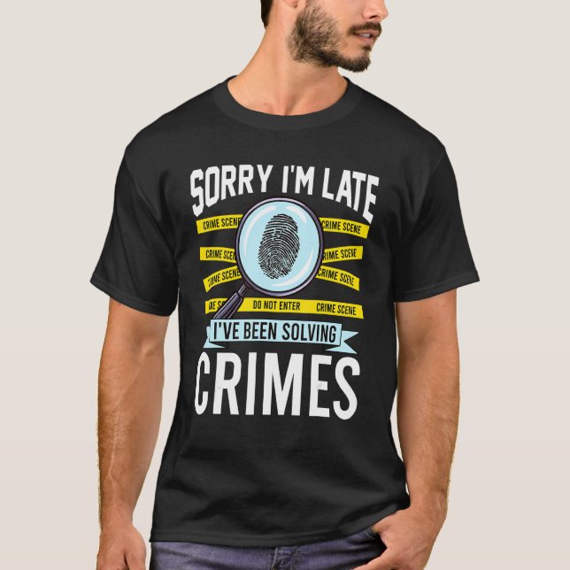 T-shirt Criminologist Criminology True Crime Fan (Devant)