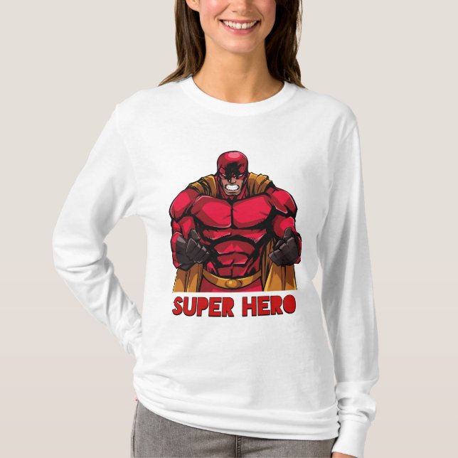 T-shirt "Crimson Crusader" (Devant)