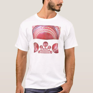 T-shirt Crimson Spin - Une Belle Balle Rouge De Cricket Ar