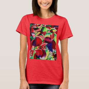 T-shirt Crimson tropical Singapour Orchidées fleuris