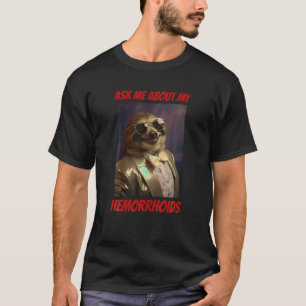 T-shirt Cringe Non Charné Hemorrhoïdes Drôle Em Inappropri
