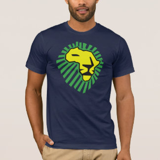 T-shirt Crinière jaune de vert de lion cette fois pour la